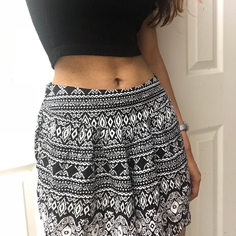 Aztec Print Skort - Picture 2 of 6